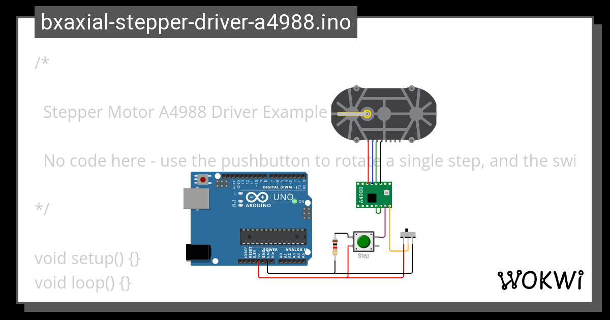 Bxaxial Stepper Driver A Ino Wokwi Esp Stm Arduino Simulator