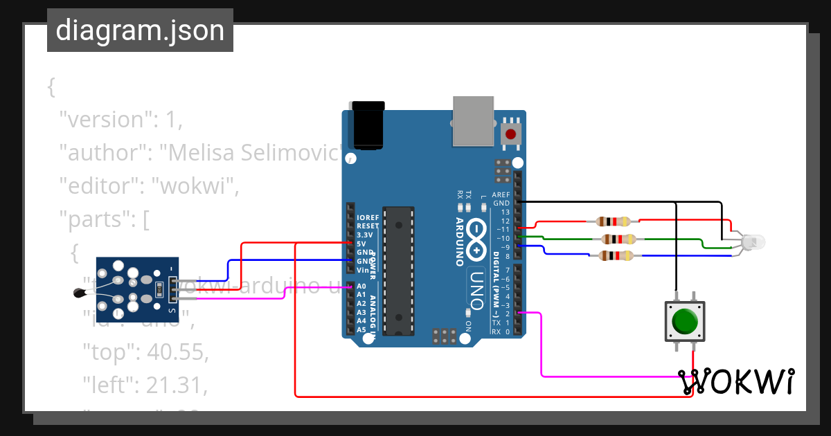 Wokwi Arduino and ESP32 Simulator