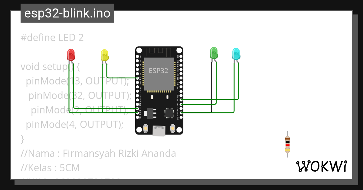 esp32-blink.ino - Wokwi ESP32, STM32, Arduino Simulator