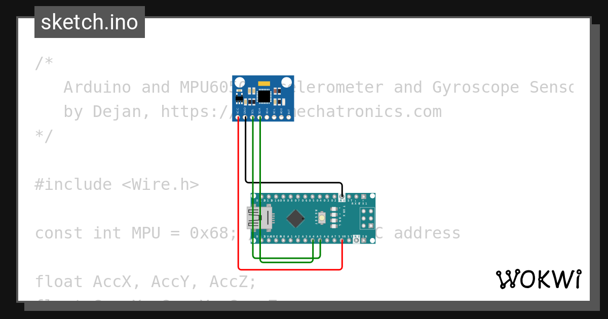 Sketch ino wokwi arduino and esp32 simulator