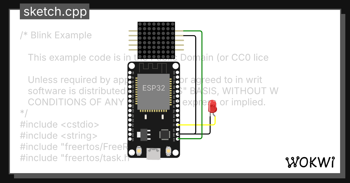 Wokwi online esp32 stm32 arduino simulator