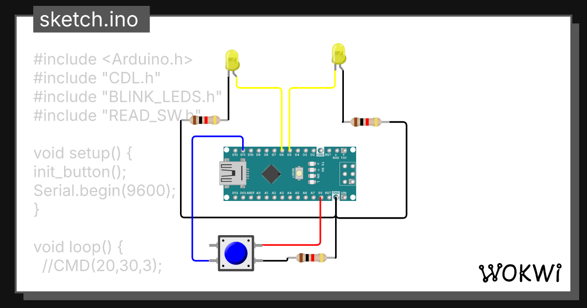 sketch.ino - Wokwi ESP32, STM32, Arduino Simulator