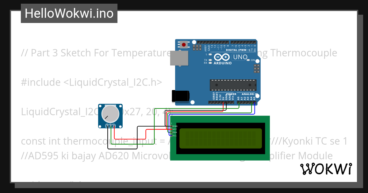 Part 3 Sketch For Temperature Measurement Using Thermocouple - Wokwi ...