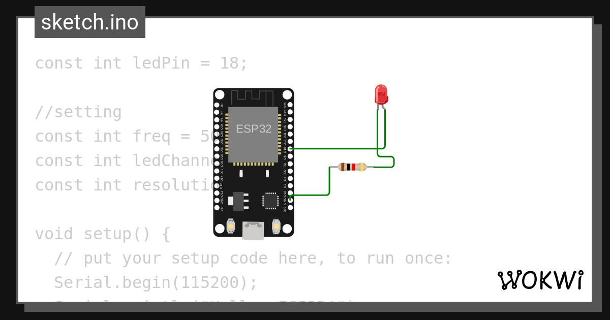 Sketch ino wokwi esp32 stm32 arduino simulator