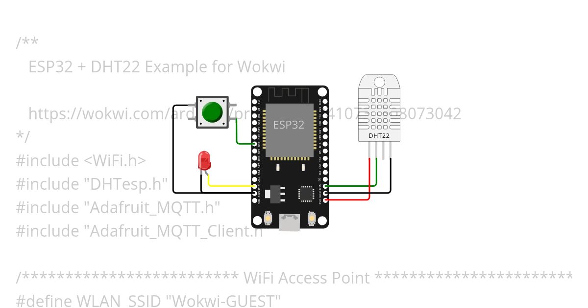 MQTT com Adafruit IO simulation
