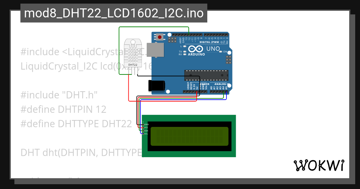 mod8_DHT22_LCD1602_I2C.ino copy - Wokwi ESP32, STM32, Arduino Simulator