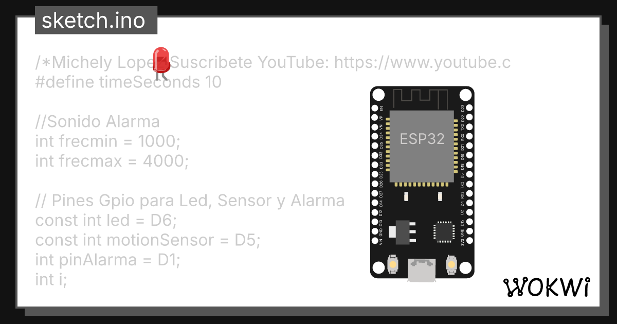 sketch.ino - Wokwi ESP32, STM32, Arduino Simulator