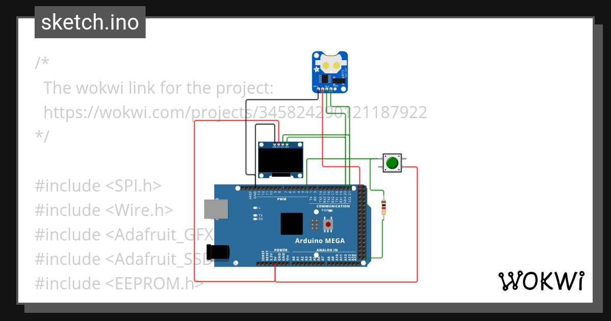 Project - Wokwi ESP32, STM32, Arduino Simulator