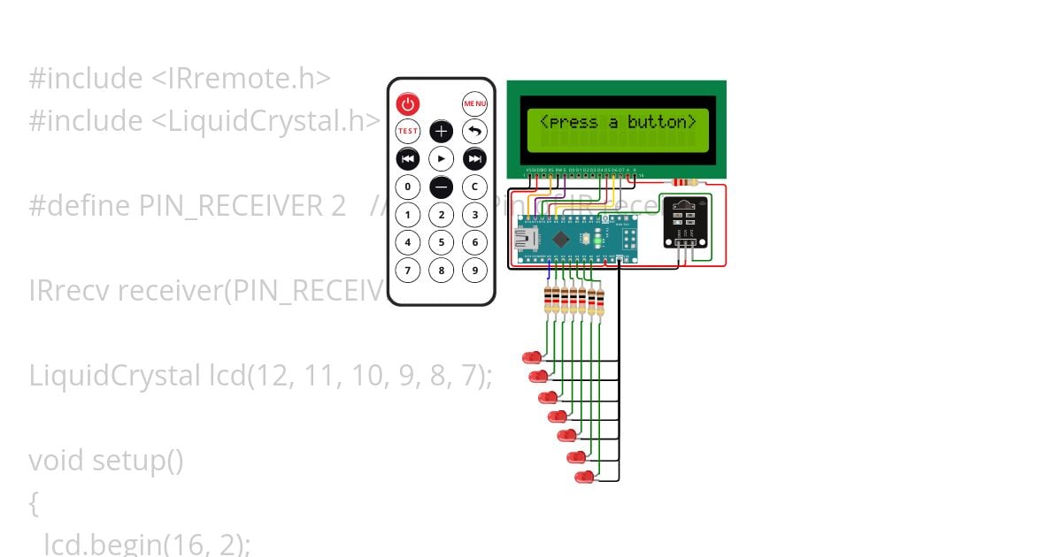 ir-receiver.ino simulation