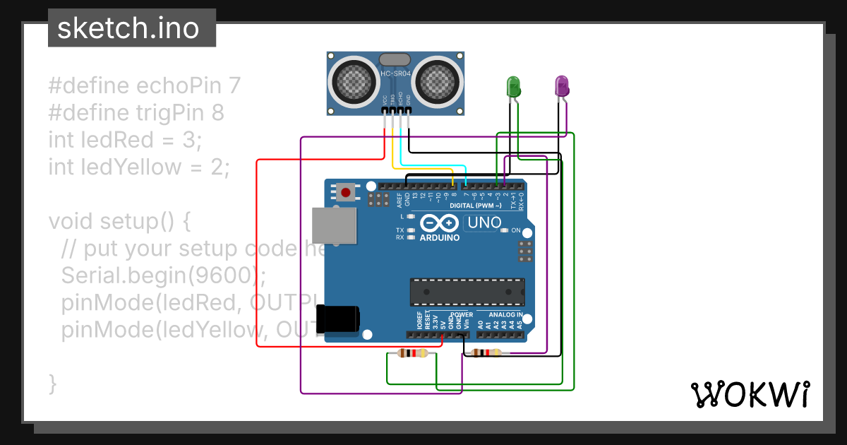 Sensor Suara - Wokwi ESP32, STM32, Arduino Simulator
