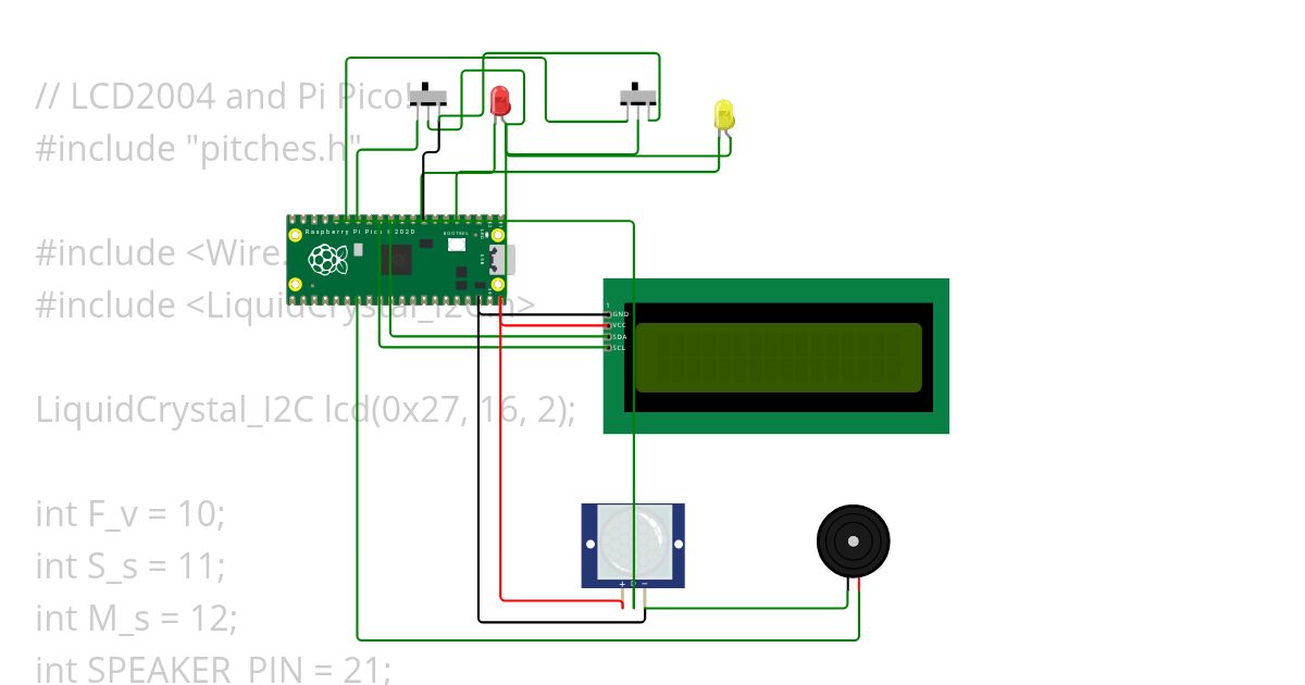 Pi-Pico irrigation System simulation