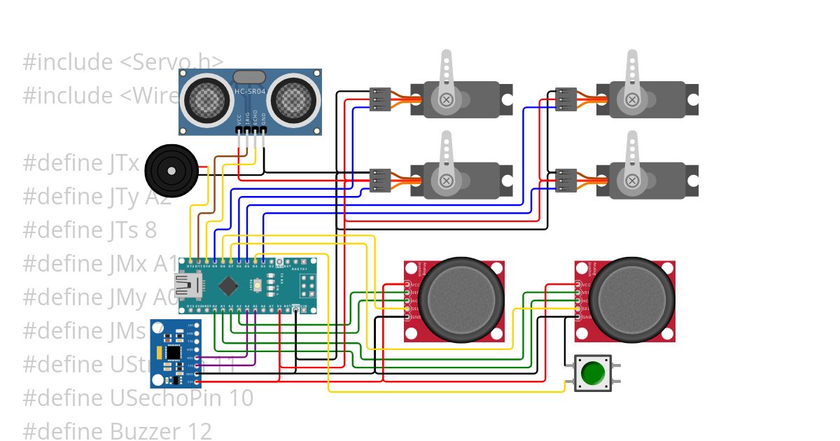 Nano Servo Control simulation