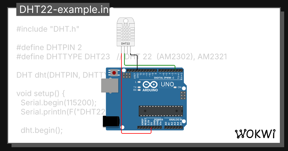 DHT22-example.ino - Wokwi ESP32, STM32, Arduino Simulator