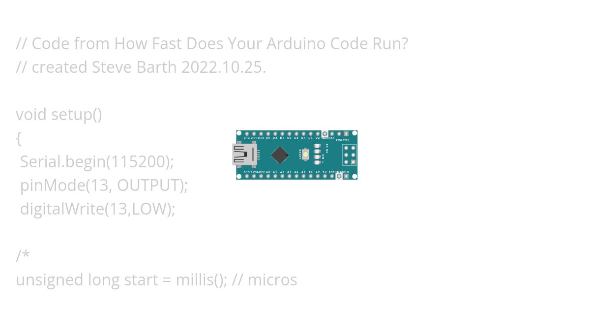 arduino code run time meas 2. micro.ino  simulation