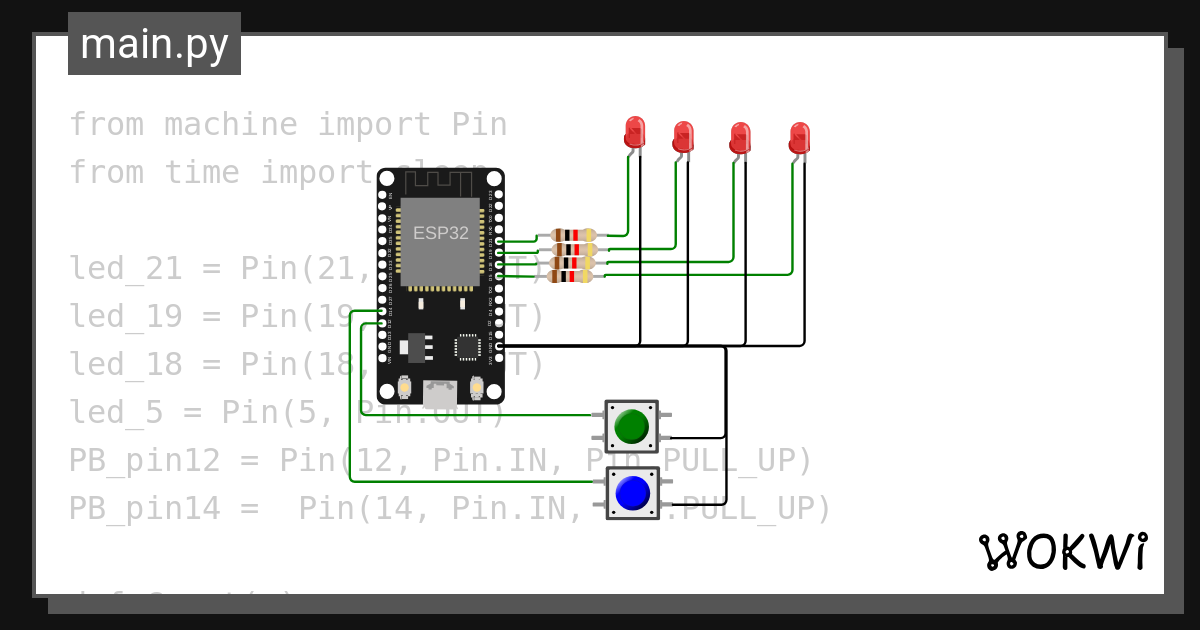 Wokwi online esp32 stm32 arduino simulator