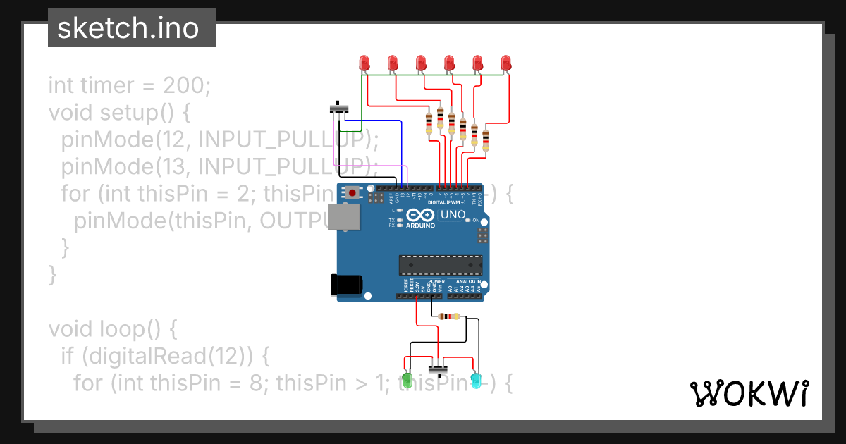 sketch.ino - Wokwi ESP32, STM32, Arduino Simulator