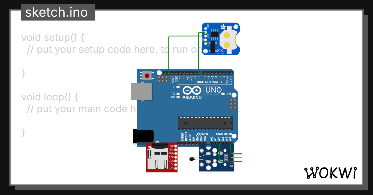 sketch.ino - Wokwi ESP32, STM32, Arduino Simulator