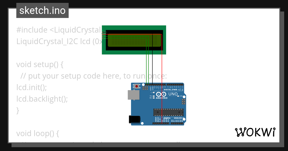 I2C - Wokwi ESP32, STM32, Arduino Simulator