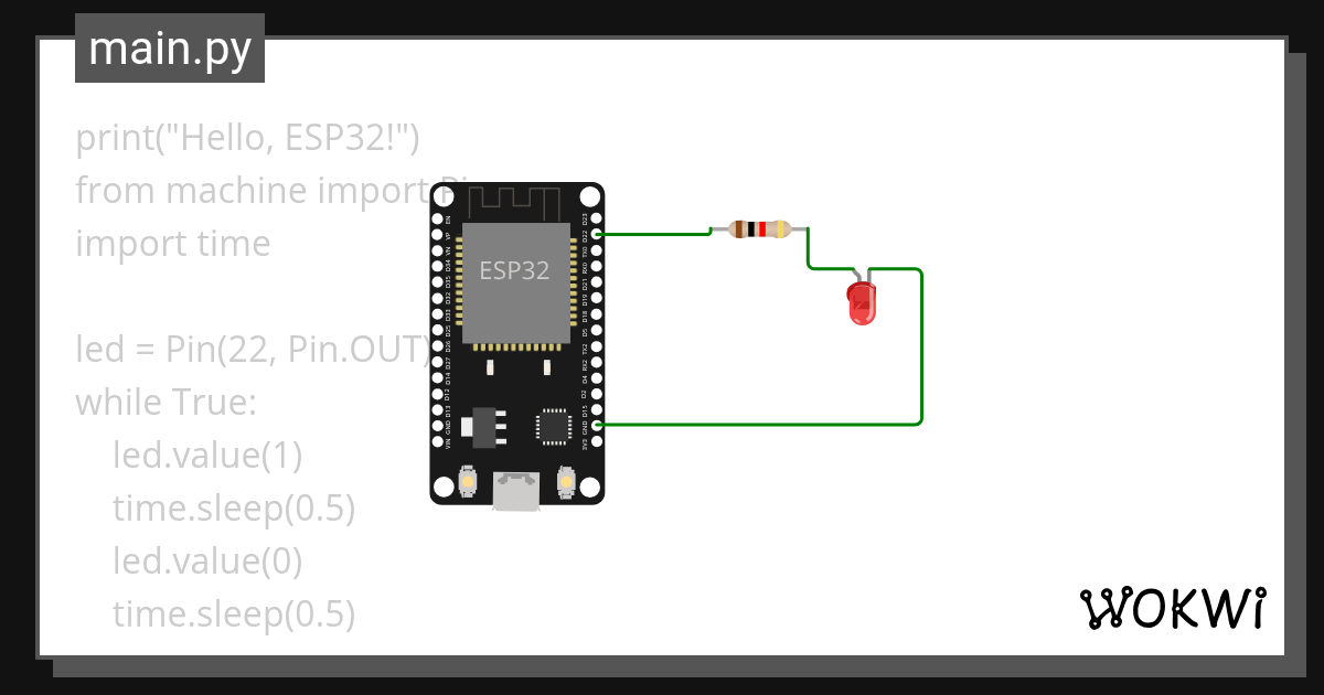 Wokwi - Online ESP32, STM32, Arduino Simulator