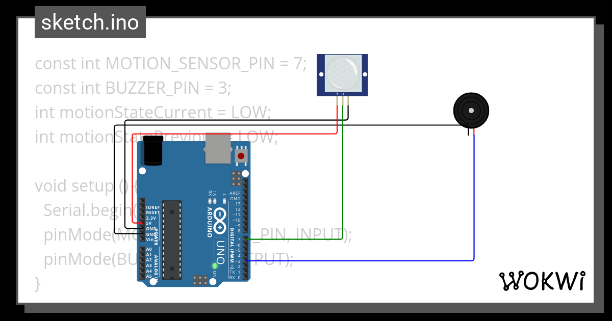 Infrared Buzzer Wokwi Esp32 Stm32 Arduino Simulator