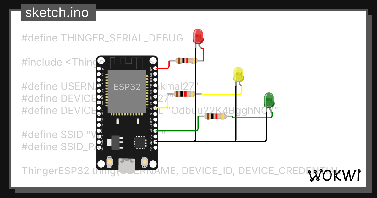 Wokwi - Online ESP32, STM32, Arduino Simulator