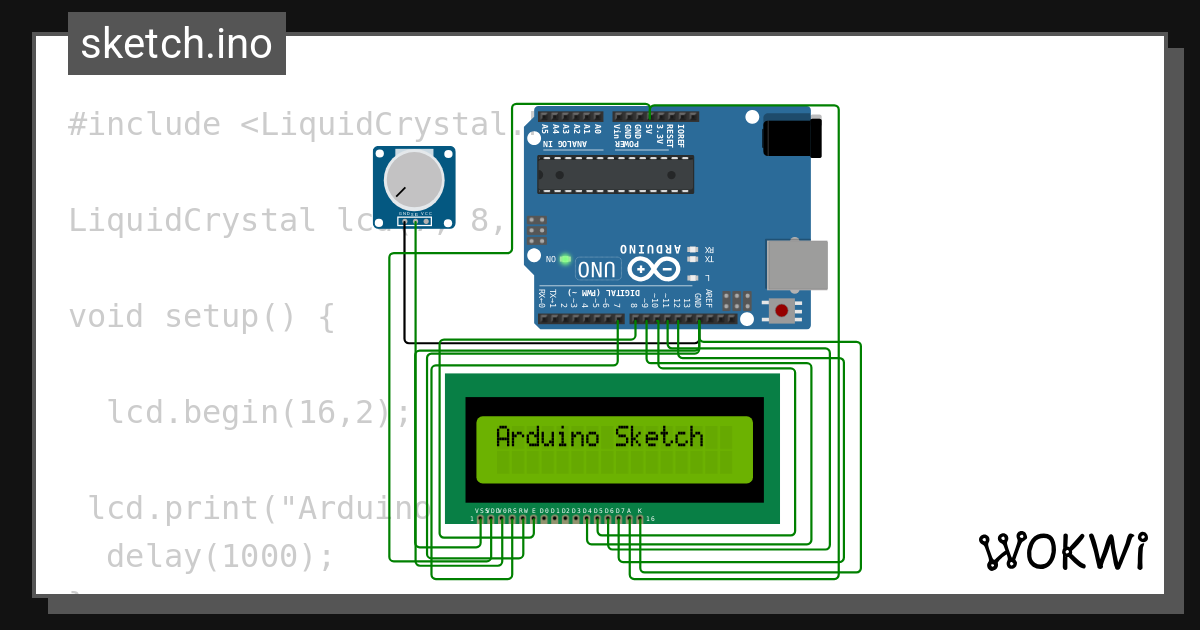 Lcd Screen Writer Wokwi Esp Stm Arduino Simulator