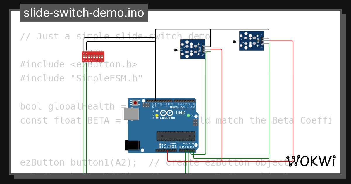 Slide-switch-demo.ino Copy - Wokwi Esp32, Stm32, Arduino Simulator