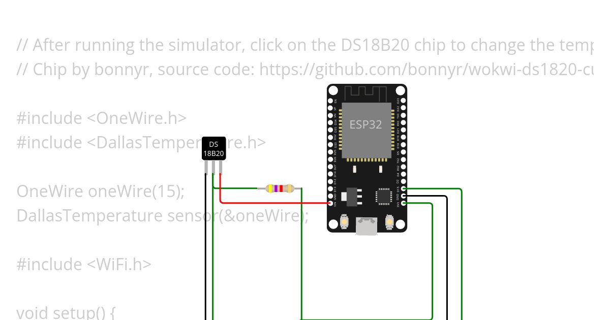 18b20.ino simulation