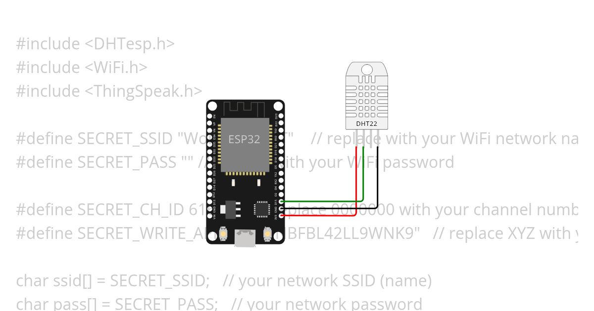 DHT22_ThingSpeak.ino simulation