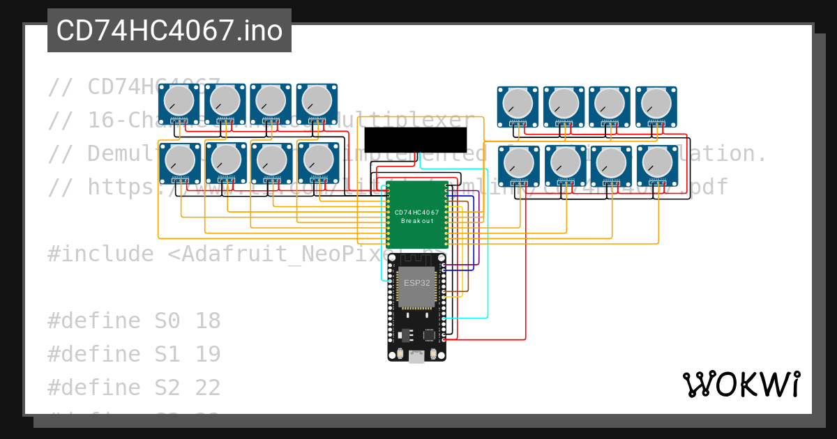 Wokwi online esp32 stm32 arduino simulator