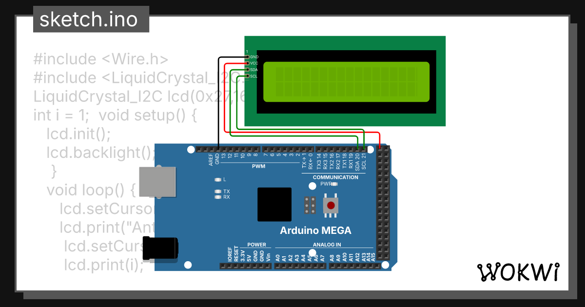 sketch.ino - Wokwi ESP32, STM32, Arduino Simulator