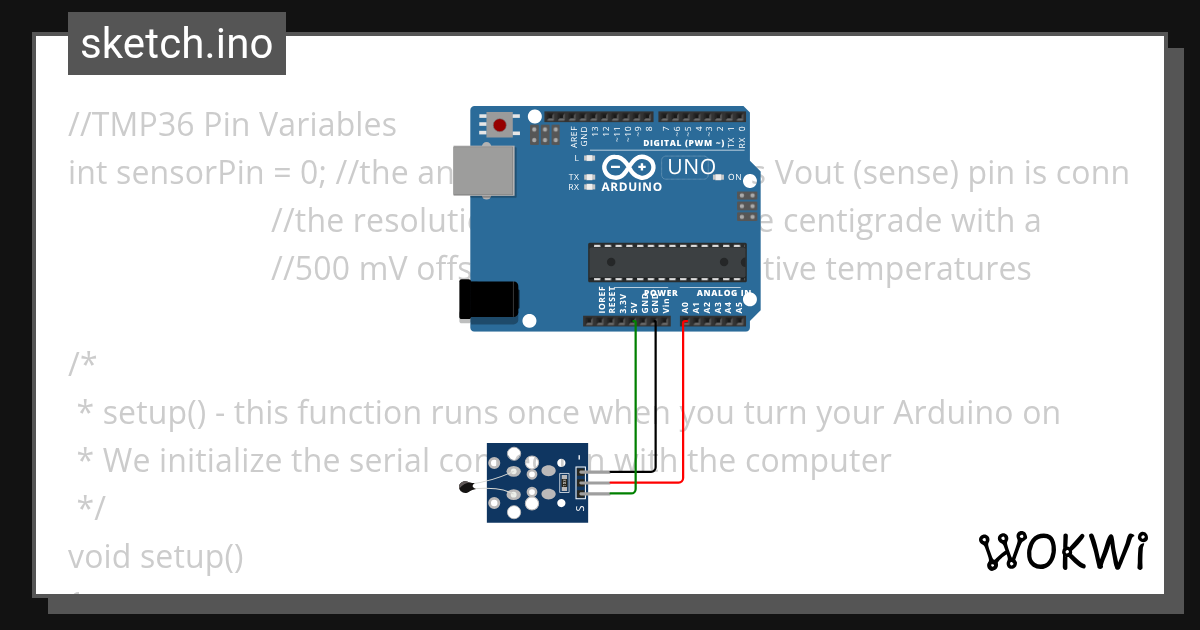 sketch.ino - Wokwi ESP32, STM32, Arduino Simulator