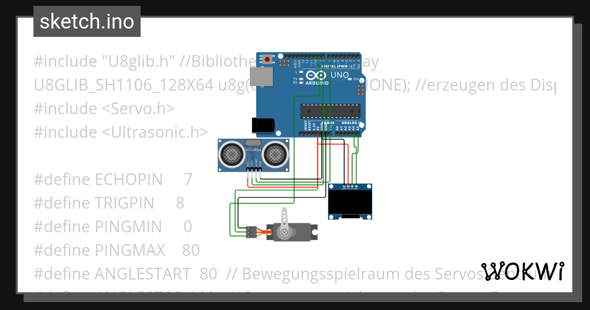 Mischer Monitor 1 Wokwi ESP32, STM32, Arduino Simulator