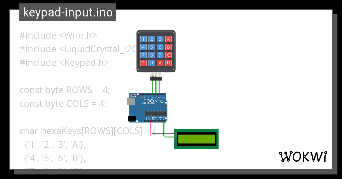 Keypad O Copy Wokwi Esp32 Stm32 Arduino Simulator 6326