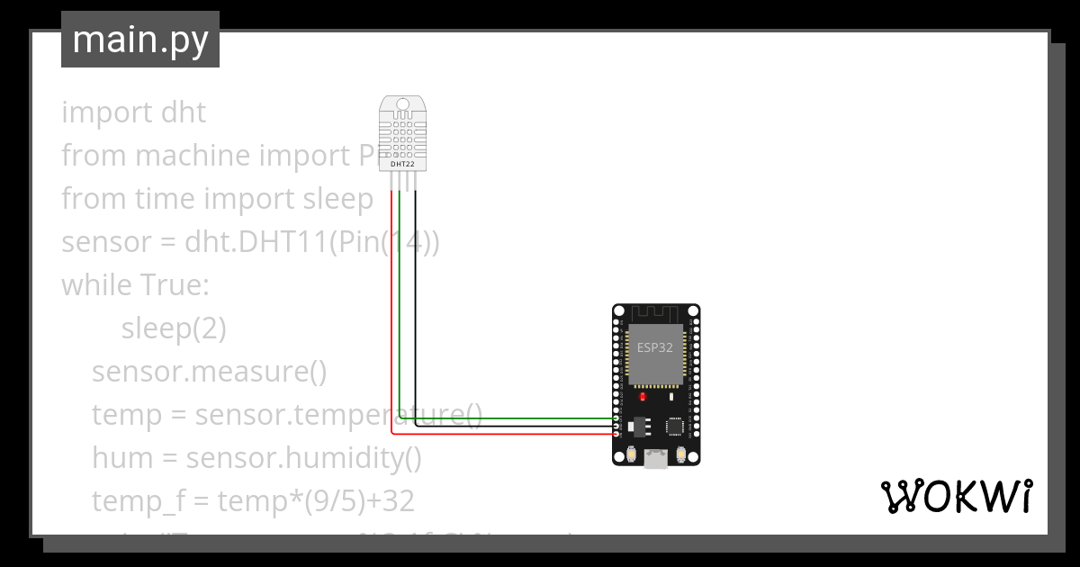 Dht Wokwi Esp32 Stm32 Arduino Simulator 