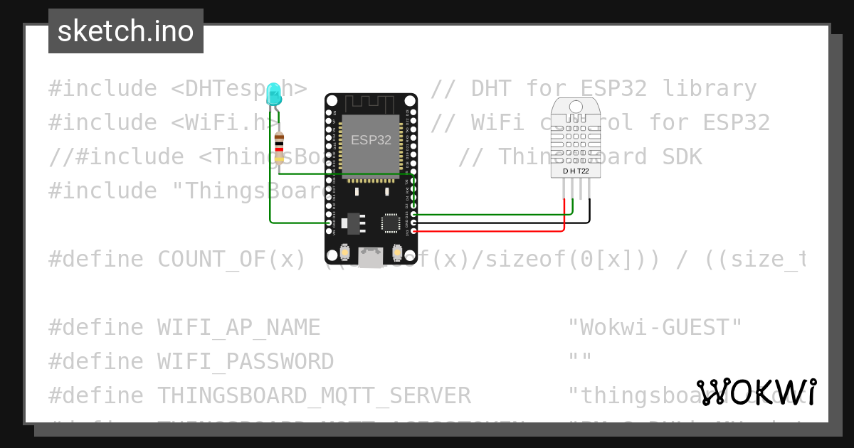 Deney 5 wokwi esp32 stm32 arduino simulator