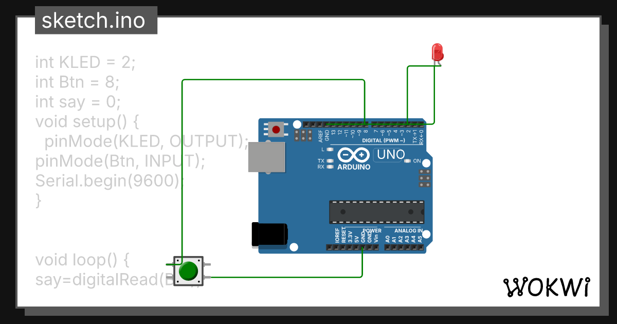 sketch.ino - Wokwi ESP32, STM32, Arduino Simulator