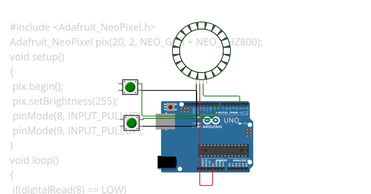 Neo_tlacitko.ino simulation