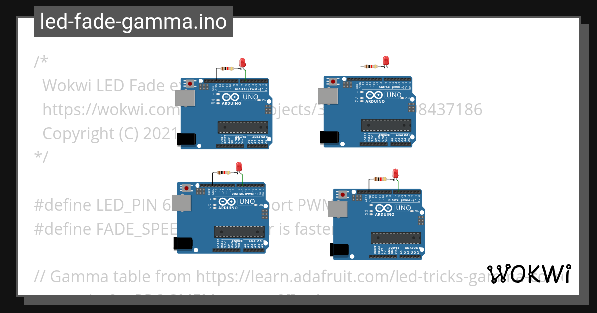 Wokwi - Online ESP32, STM32, Arduino Simulator