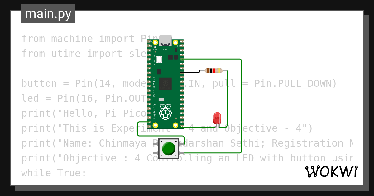 Internal pull down resistor wokwi esp32 stm32 arduino simulator