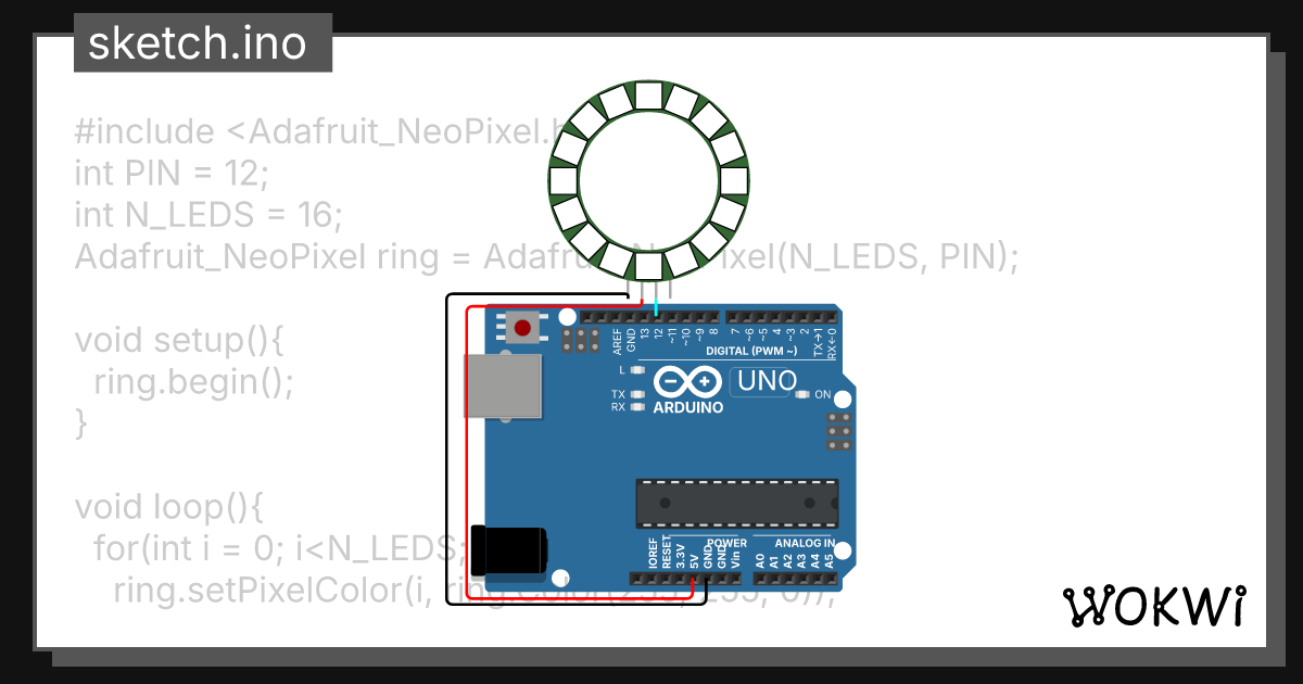 sketch.ino - Wokwi ESP32, STM32, Arduino Simulator