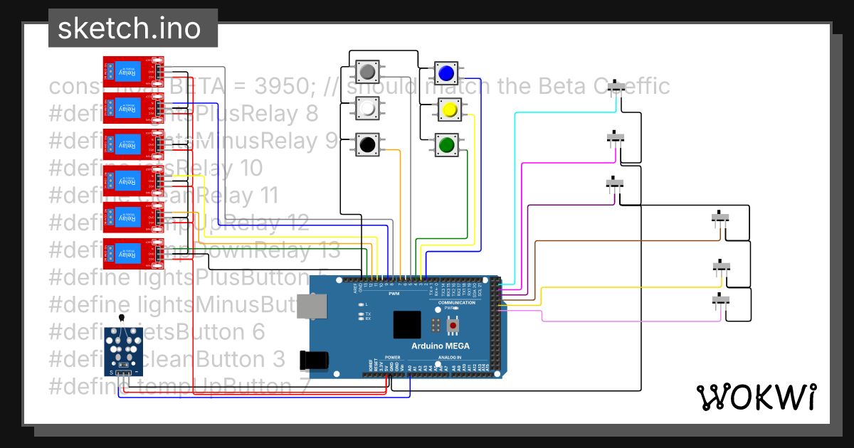 Spa Controller.ino - Wokwi ESP32, STM32, Arduino Simulator