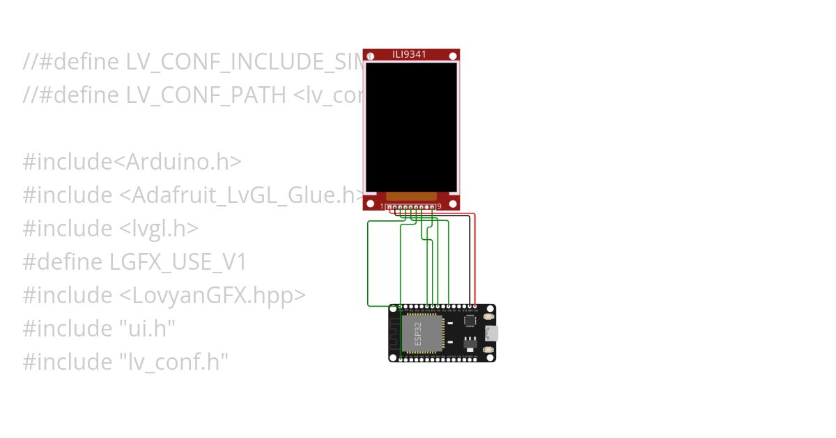 ESP32_ILI9341_Test simulation