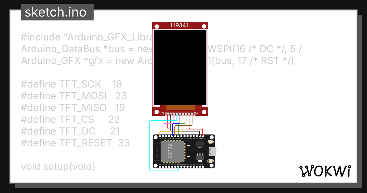 sketch.ino - Wokwi ESP32, STM32, Arduino Simulator