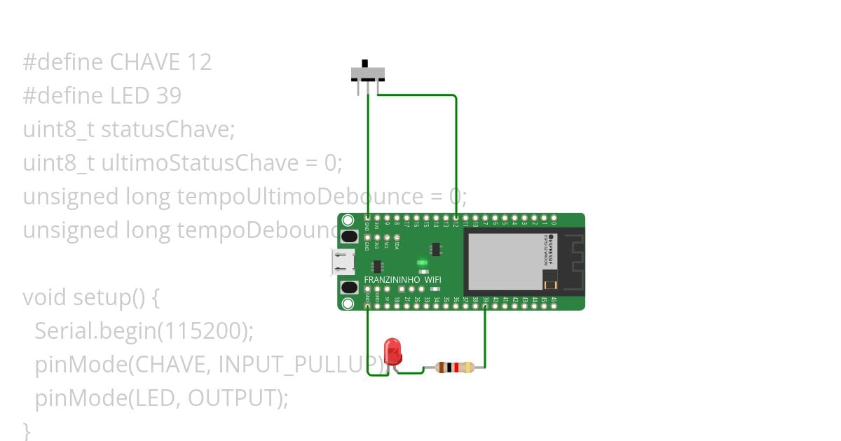 chave_debounce.ino simulation