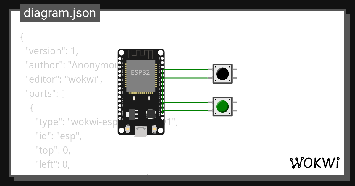 Untitled project - Wokwi ESP32, STM32, Arduino Simulator