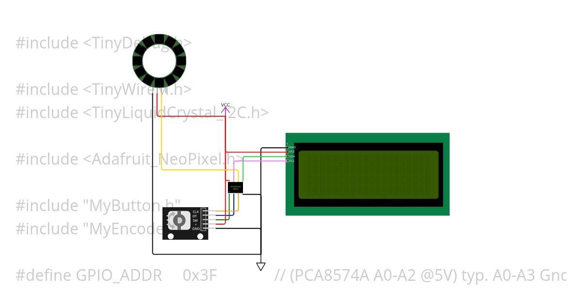 tiny lcd enc.ino simulation