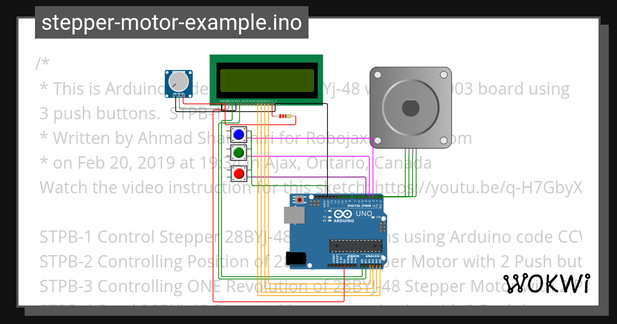 stepper-motor-example.ino copy - Wokwi ESP32, STM32, Arduino Simulator