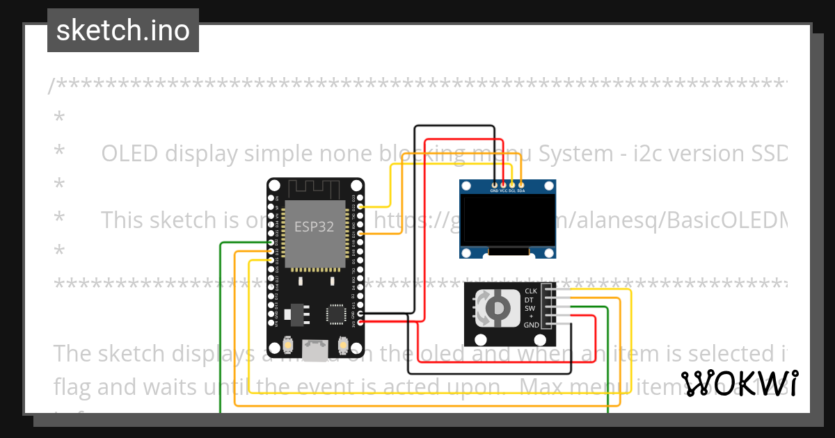 oled sisben - Wokwi Arduino and ESP32 Simulator