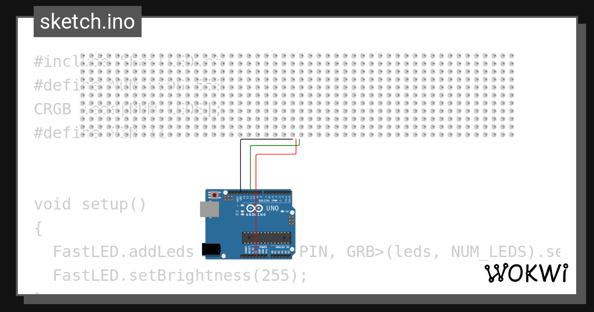 Pixelmatrix 3 wokwi esp32 stm32 arduino simulator